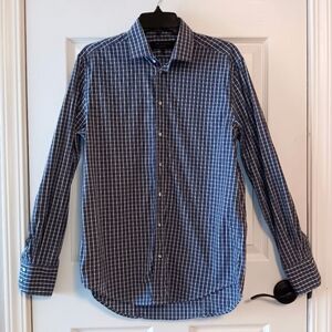 Rag & Bone Slim Fit Button Down Checked Shirt